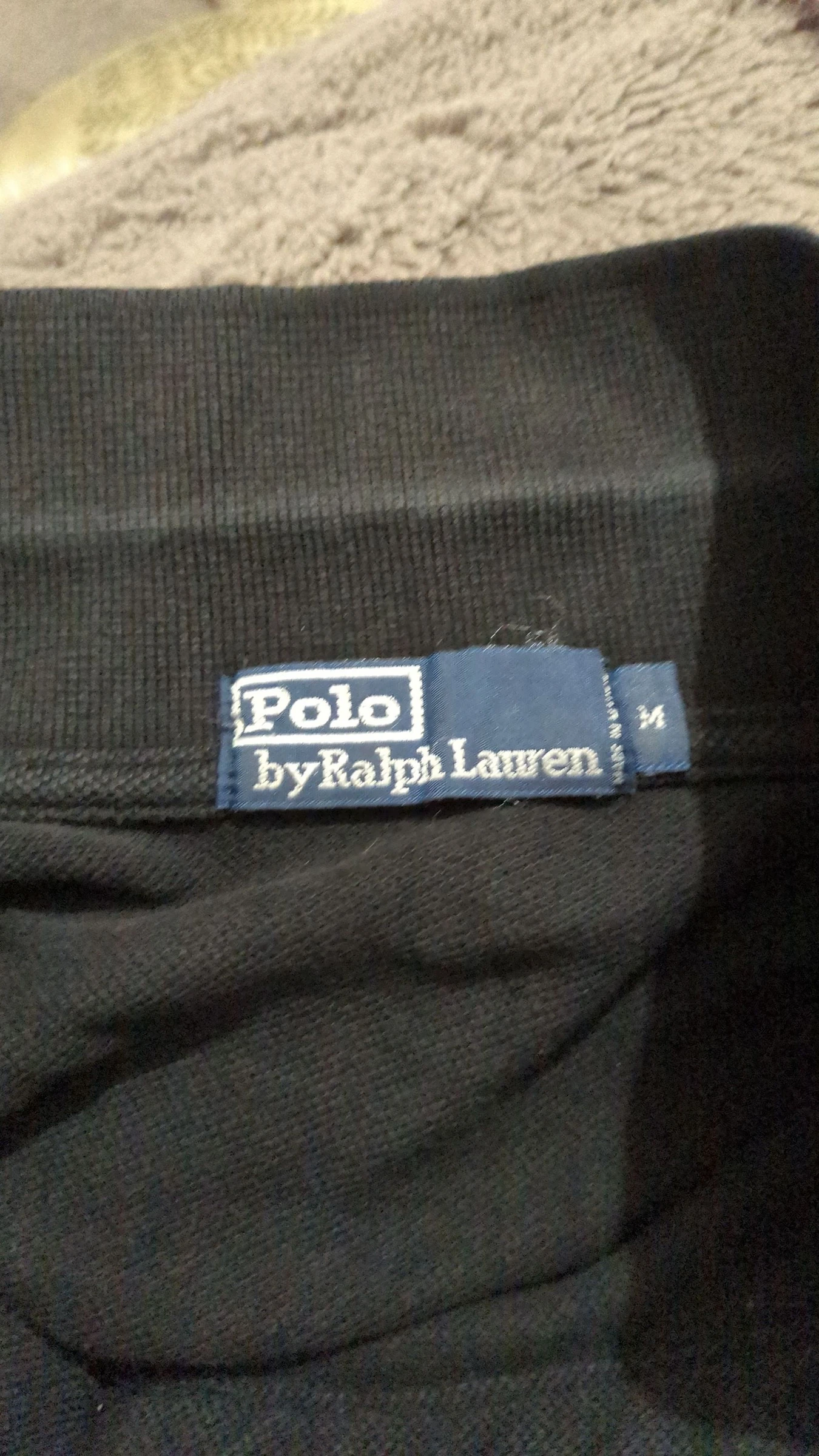 Polo masculino Ralph Lauren preto tamanho M – photo 7
